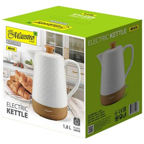 Bollitore Mr-076 Bianco Ceramica 1800 W 2 L - Foto 1