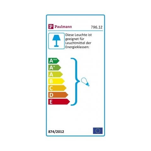 796.12 illuminazione da pavimento E27 Nero, Rame - Foto 2