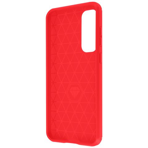 Cover Per Samsung Galaxy A35 5g Flessibile Effetto Carbonio Spazzolato - Foto 2