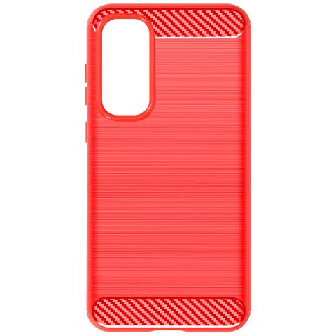 Cover Per Samsung Galaxy A35 5g Flessibile Effetto Carbonio Spazzolato - Foto 1