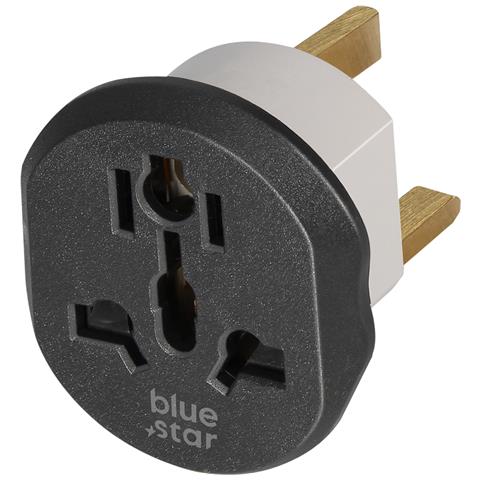 Adattatore Da Viaggio Spina Uk Tipo G 13a Connessione Sicura, Bianco - Foto 1