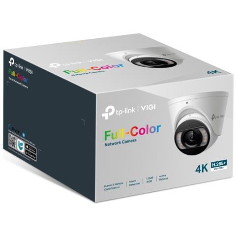 Telecamera di Sicurezza IP VIGI C485 4K Ultra HD Sensore CMOS IR /Bianco Colore Bianco - Foto 5