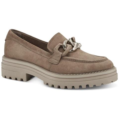 Camel Casual Closed Loafers Mocassino Pelle Scarpe Donna Marrone Eu 40, 1-24707-20 310 - Foto 2