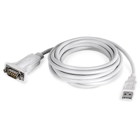 TU-S910 adattatore per inversione del genere dei cavi USB Type A RS-232 Bianco - Foto 1