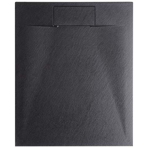 Piatto Doccia Azzurro 80 X 100 X 3 Cm Nero - Foto 2