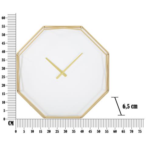 Orologio Da Parete Mf281 - Oro - Metallo - 56x6,5x56 Cm - Foto 6