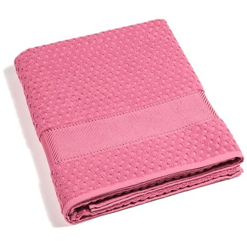 Telo Bagno Spugnissima Sirena In Cotone Colore Rosa Misura Standard - Foto 2