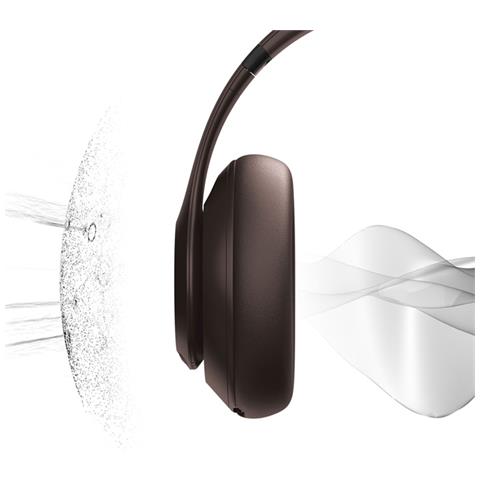 Studio Pro Cuffie Bluetooth Circumaurali Con Riduzione Del Rumore Anc, Marrone Scuro - Foto 3