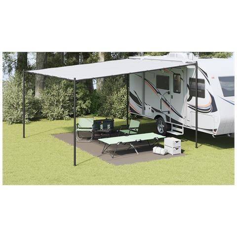 Accessorio per Tenda Grigio Chiaro Poliestere 250 x 500 cm - Foto 2