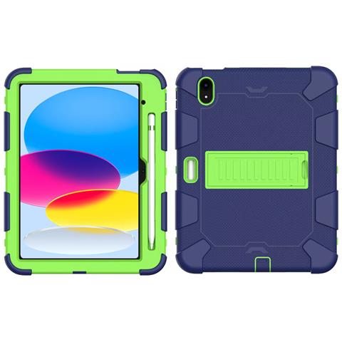 Custodia Per Ipad Mini 6 8.3"" Con Supporto E Alloggiamento Per Stilo Blu Navy - Foto 2