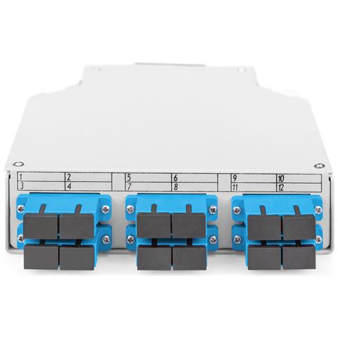 Scatola per guida top-hat in fibra ottica, OS2, equipaggiata, con adattatore SC e pigtail - Foto 2