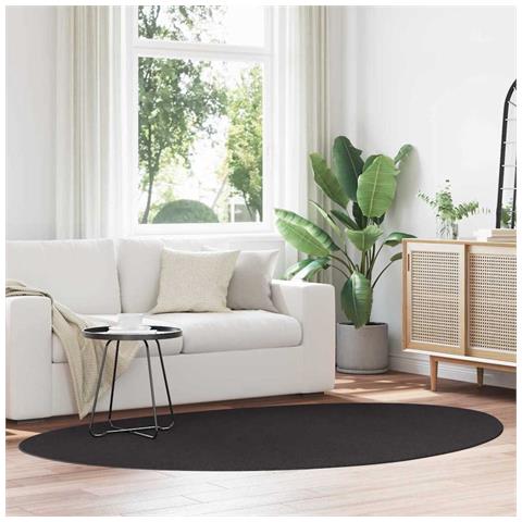 Tappeto HUARTE Nero 160 x 230 cm Poliestere - Foto 2