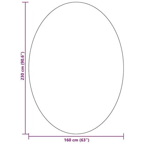 Tappeto HUARTE Nero 160 x 230 cm Poliestere - Foto 9