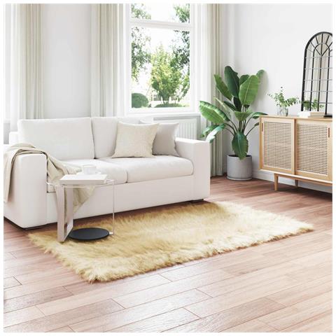 Tappeto Pecora Tafalla Crema 120 x 170 cm Poliestere - Foto 2