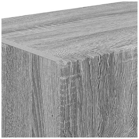 Mobile TV da parete Grigio Sonoma 60 x 31 x 29.5 cm - Foto 9