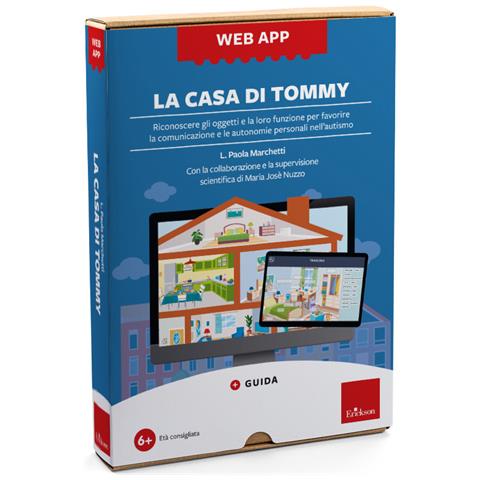 Paola Luigia Marchetti - La casa di Tommy. Riconoscere gli oggetti e la loro funzione per favorire la comunicazione e le autonomie personali nell’autismo. Web app. Con software - Foto 1