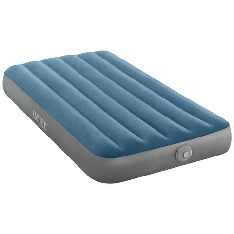 Letto d'aria con pompa Blu Scuro e Grigio 99 x 191 x 25 cm - Foto 1
