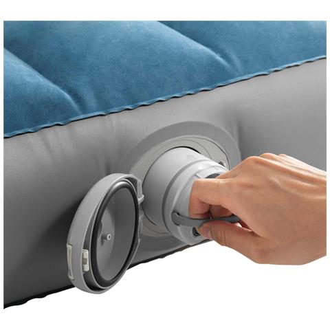 Letto d'aria con pompa Blu Scuro e Grigio 99 x 191 x 25 cm - Foto 7