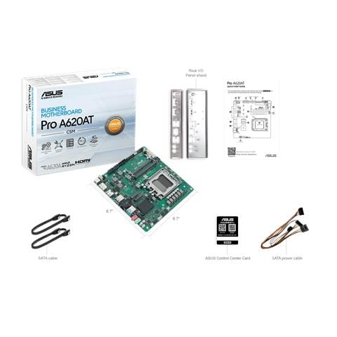 Pro A620AT-CSM AMD A620A Socket AM5 Thin Mini ITX - Foto 2