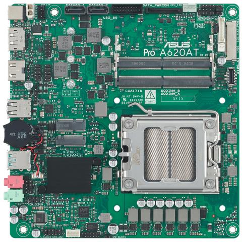 Pro A620AT-CSM AMD A620A Socket AM5 Thin Mini ITX - Foto 1