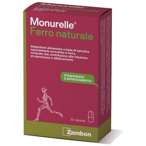 Monurelle Ferro Naturale 30 Capsule - Foto 1