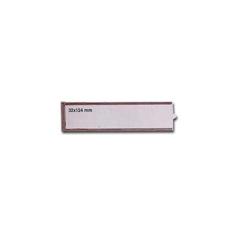 6 portaetichette adesive ies a3 32x124mm sei - Foto 1