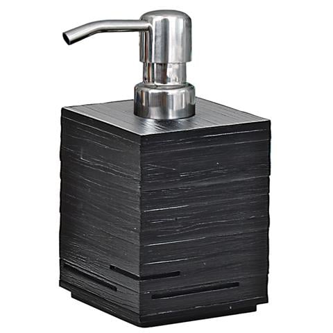 Quadrotto Dosasapone Pompetta Metallo Nero - Foto 1