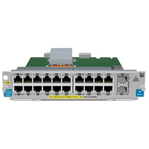 E - Modulo di espansione - Gigabit Ethernet (PoE+) x 20 + 10 Gigabit  - Foto 1