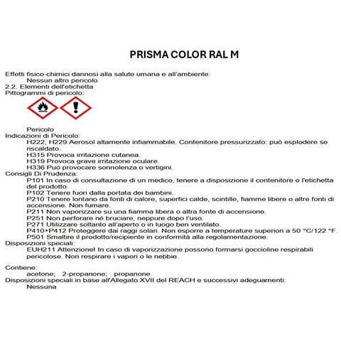 Prisma-color Spray Opaco Ral 9010 Bianco Opaco - Foto 2