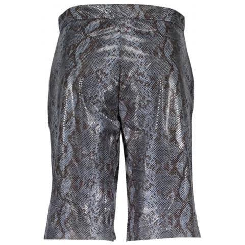 Pantalone Bermuda Donna Azzurro - Made In Italy S - Foto 2