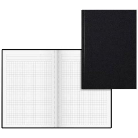 Taccuino Nero Din A5 Quadretti - Foto 1