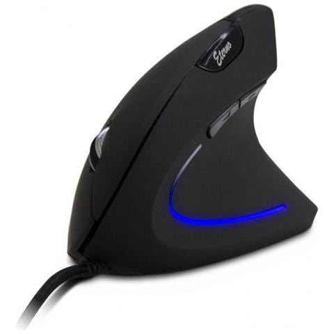 Km-206wr Mouse Wireless + Usb Ottico 1600 Dpi Ambidestro (ac Km-206wr Wired Mouse - 800/1200/1600/2400dpi, Usb 2.0, Windows 2000 / xp / 7/8/10 Mac Os, Linux)  - Foto 2