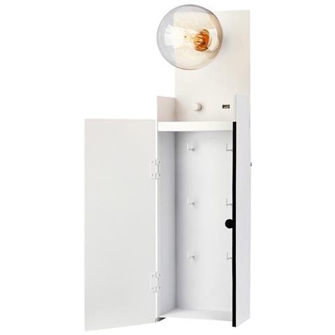 Applique A Filo Per Interni A 1 Luce Bianca, E27 - Foto 1