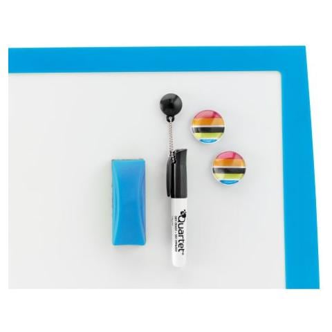 Lavagna bianca JOY blu 430 x 585 mm, 58,500 cm, 43 cm, Blu - Foto 1