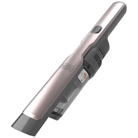 BLACK & DECKER Aspirabriciole Ricaricabile DVC320BRG Senza Filo Colore Oro / Rosa
