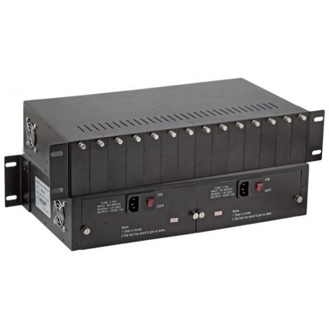 Efb Elektronik El0ch1 Telaio Dell'apparecchiatura Di Rete 2u Nero - Foto 1