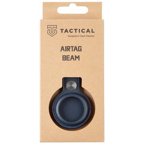 Custodia Originale Ciondolo Per Apple Airtag Beam Leather Blu - Foto 2