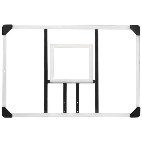 Tabellone Pallacanestro Trasparente 106x69x3 Cm Policarbonato - Foto 2