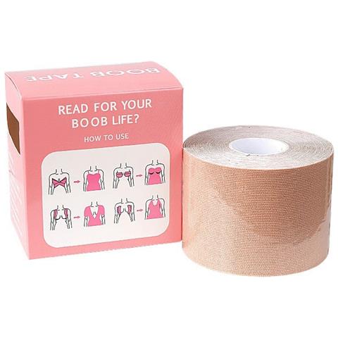 Fascia Pettorale Con Effetto Lifting Beige 5x5 Cm - Foto 1