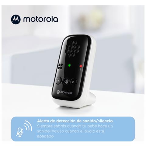 Baby Monitor Dect Wireless Pip10, Microfono Ad Alta Sensibilità, Avviso Di Suono E Fuori Portata, Controllo Del Volume, Unità Genitore Portatile - Foto 11