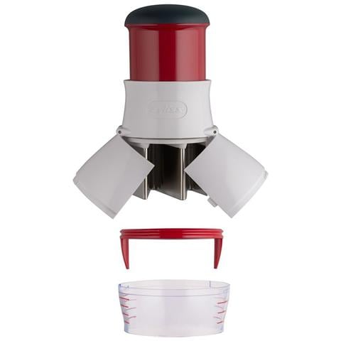 Zick Zick 2 affetta / sbuccia alimenti Antracite, Rosso, Bianco - Foto 2