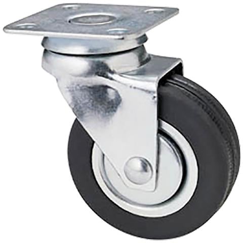 Ruota Per Mobili Art. 160 Ø 60 Piastra Mm 60 X 60 - Foto 1