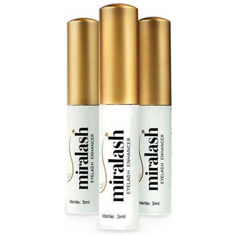 Miralash Eyelash Conditioner 3ml X3 - Miglioratore Per Ciglia Lunghe E Folte - Foto 1