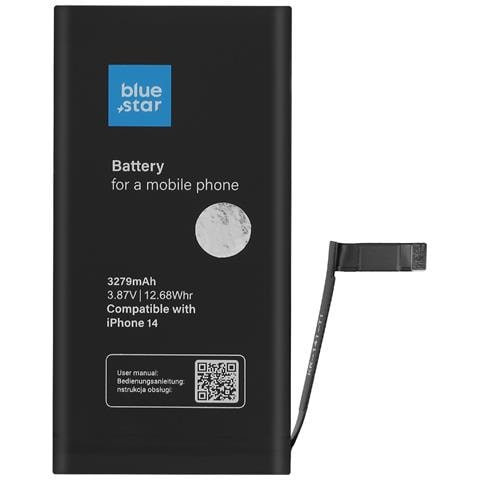 Batteria Interna Per Iphone 14 3279mah Alta Qualità, Nero - Foto 1