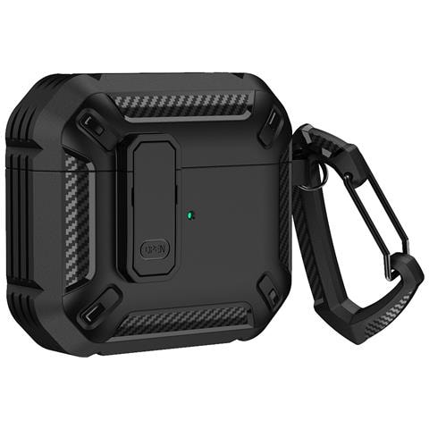 Custodia Protettiva Per Airpods Pro 2 Black - Foto 1