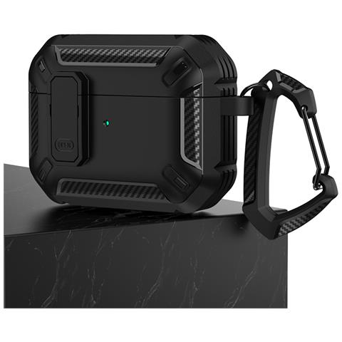 Custodia Protettiva Per Airpods Pro 2 Black - Foto 2