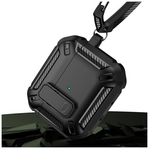 Custodia Protettiva Per Airpods Pro 2 Black - Foto 5