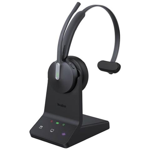 Wh64 Mono Teams Auricolare Wireless A Padiglione Ufficio Usb Tipo-c Bluetooth Nero - Foto 2