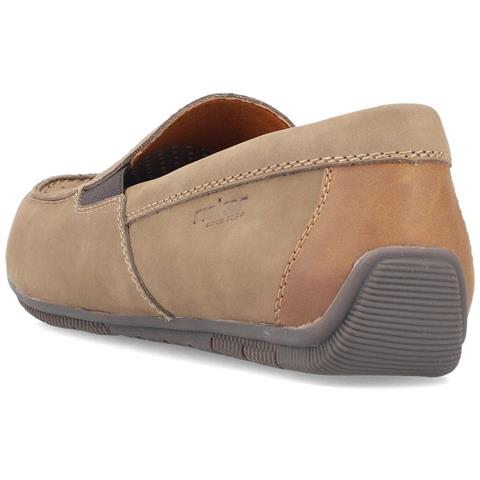 Classic Closed Mocassino Pelle Scarpe Uomo Marrone Eu 41, 09555-25 - Foto 3