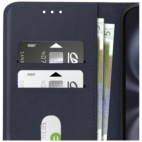 Custodia Per Iphone 16 Plus Copertina Portafoglio Supporto Video - Foto 2